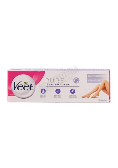 4 Adet Veet Pure Tüy Dökücü Krem 100 Ml