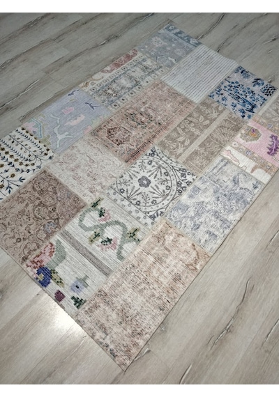 Norm Elegance Patchwork Patchwork Bej Krem 120x180 Cm