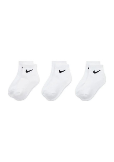 Nike Nıke Lıttle Kıds Cushıoned Ankle Socks 3lü Çorap Un0026 001 001 Çok Renkli