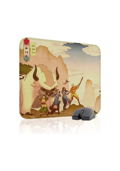 Avatar Son Hava Bükücü Dikişli Kauçuk Oyuncu Mousepad V3 - 48x40 Xl Gaming Mouse Pad