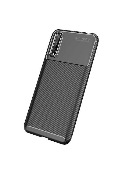 Huawei P Smart S Y8p Kılıf Zore Negro Silikon Kapak Lacivert