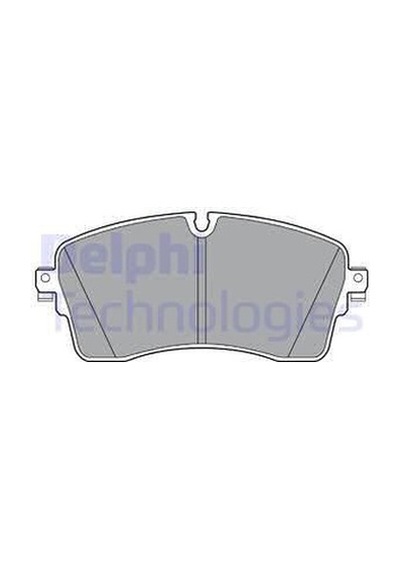 DELPHI LP3395 Fren Balatası Ön (Land Rover: Discovery, Discovery Sport, Range Rover Evoque)