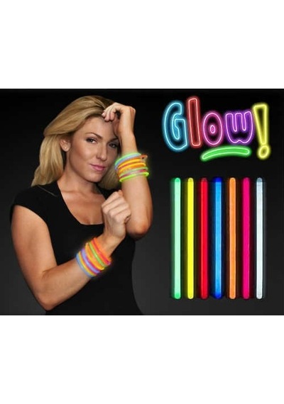 50 Adet Işıklı Bileklik Fosforlu Çubuk Glow Stick Işıklı Çubuk