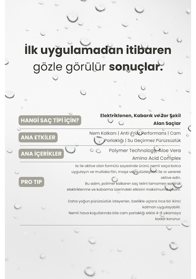 Matsu Silk Glaze Anti-Frizz Sprey 200 ml | Isı ile Aktif Koruma & Cam Parlaklığı