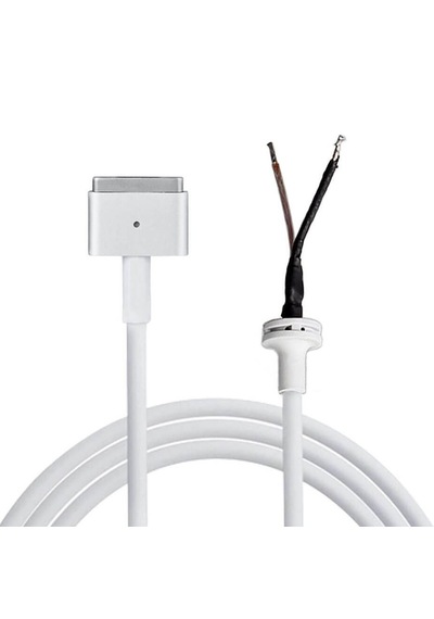 Magsafe 1 Tamir Kablosu 1.8m - L Tipi Şarj Adaptörü Onarım Kablosu-al5822 Beyaz