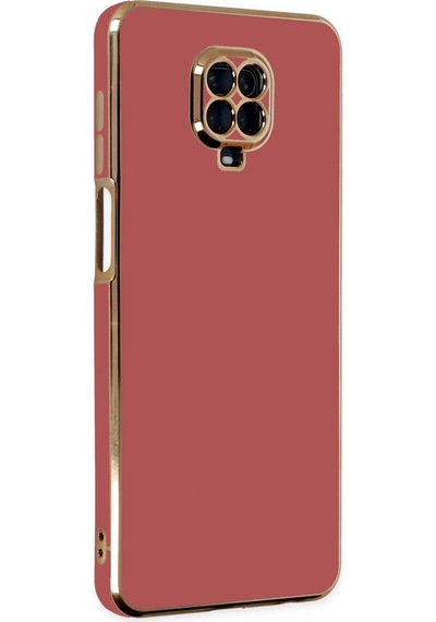 Xiaomi Redmi Note 9 Pro Uyumlu Kılıf Volet Silikon - Kırmızı