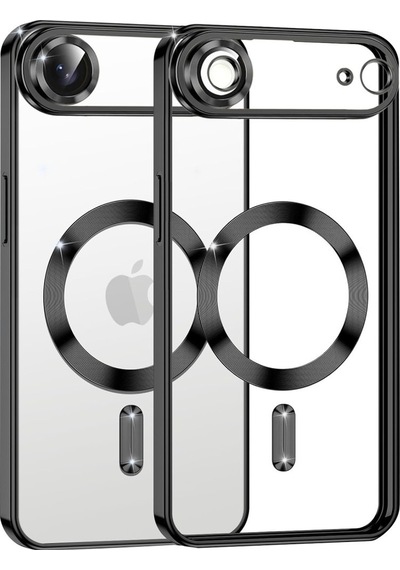 Apple Uyumlu iPhone 17 Air Uyumlu Kross Magneticsafe Kapak - Siyah