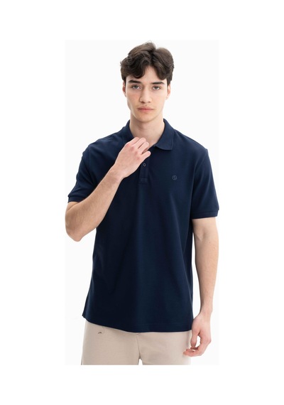 AR-MA Arma Erkek Örme Pike Regular Fit Polo Yaka Tişört Y27374352301 Lacivert