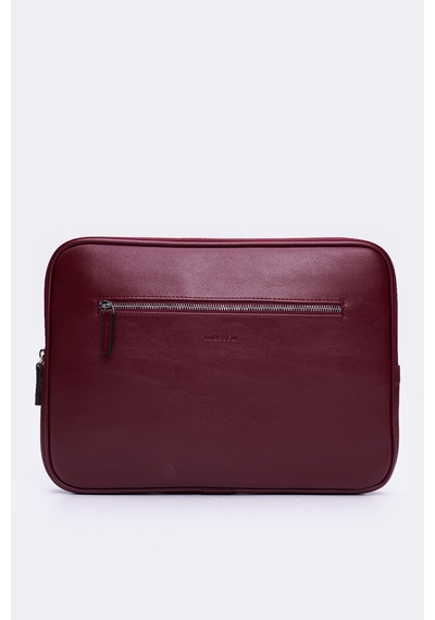 Mussen Macbook Neo Air Pro 13.3" & 14" Inç Laptop Çantası Bordo Nova