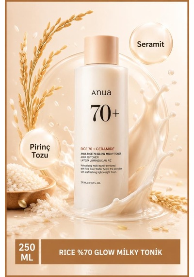 Rice %70 Glow Milky Tonik 250 Ml