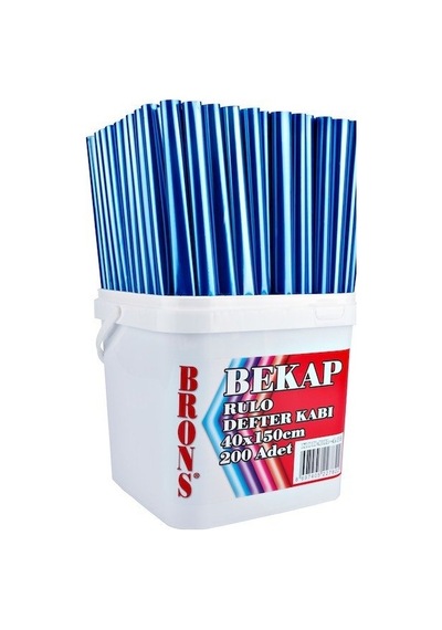 Brons Defter Kabı Rulo 40x150 Cm Mavi 200 Adet Br-464