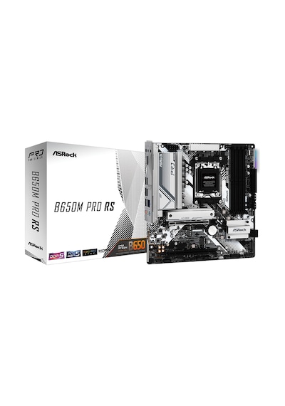 Asrock B650m Pro Rs 7200mhz Oc Ddr5 Soket Am5 M.2 Usb 3.2 Hdmı Matx Anakart
