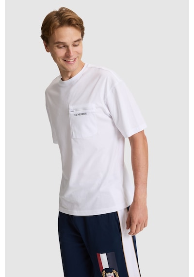 U.s. Polo Assn. Erkek Beyaz Tişört 50326949-vr013
