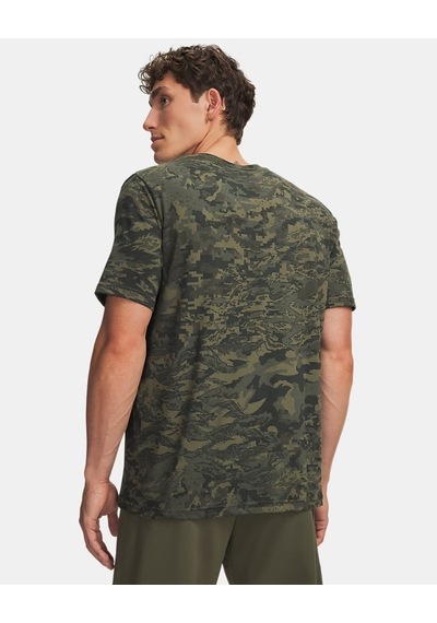 Under Armour Ua Abc Camo Ss Erkek T-shirt 1357727-390 Yeşil