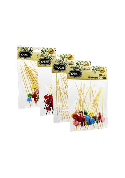 20 Parça Bambu Kokteyl Kürdan 120mm Go-53-vice 02137
