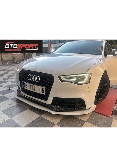 Audi A5 Rs5 Ön Lip Fiberglass Boyasız