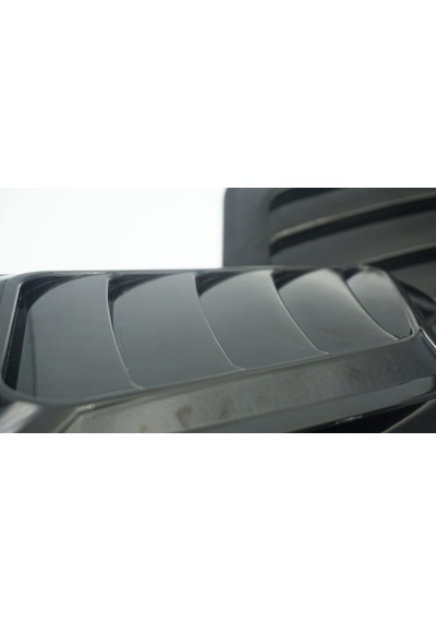 Off Road Arazi Aracı Otomobil Ön Kaput Glossy Black Air Flow Rüzg