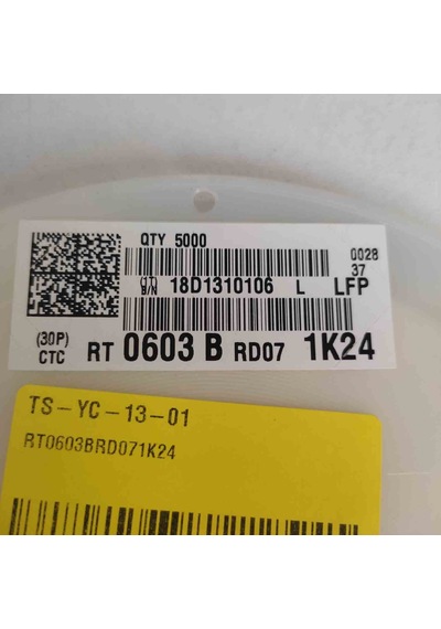 Rt0603brd071k24 603 %1 1k24 Smd Direnç 500 Adet