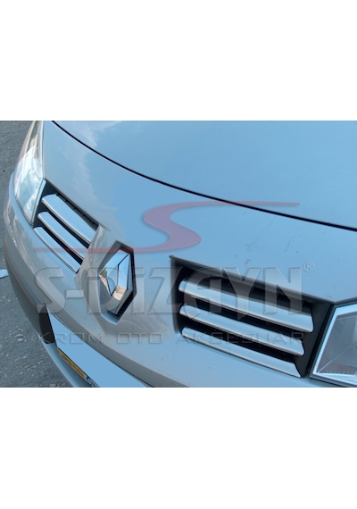 S-Dizayn  Renault Megane 2 Krom Ön Panjur 6 Prç 2004-2005