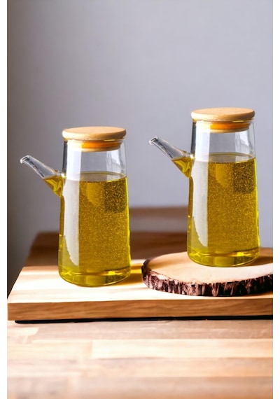2 Li Borosilikat Cam Yağlık Sirkelik 460ml 3827-2