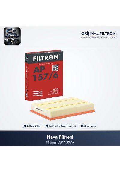 Filtron Ap157/6 Hava Filtresi - Crafter 1-2 / Sprinter 906-907 2.0-2.5 Tdı / 2.1-3.0 Cdı