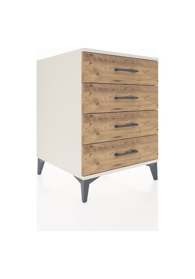 Kronos Komodin 4 Çekmeceli 60x59x80 Aytaşı-çam Aytaşı