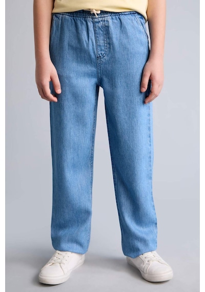 Defacto Baggy Fit Jean Pantolon Erkek Çocuk H5579a826smnm39 Mavi-nm39
