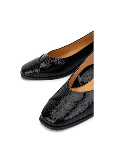 Relax Anatomic Kadın Hakiki Deri Siyah Comfort Ayakkabı 611 E5698-923 Bn Ayk Sk25-26 Black/dk Black Siyah