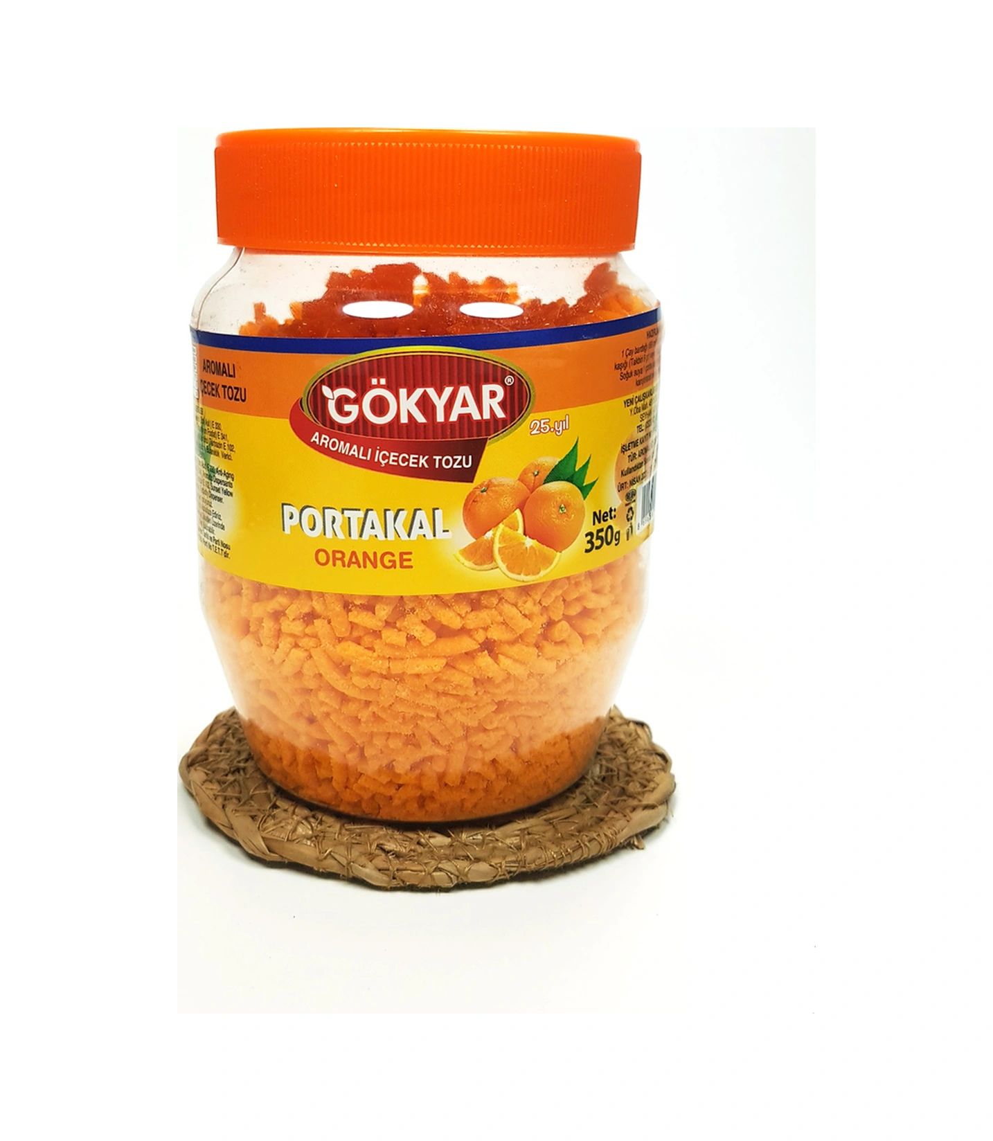 Portakal Aromalı Toz Içecek Oralet 350 Gr 1 KG
