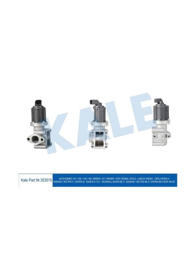 KALE 353515 EGR VALF ALFA 147-156-159-166-STILO ASTRA H SIGNUM VE