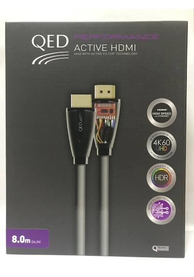 QED QE-6021 Performance Active HDMI Kablo 8 m