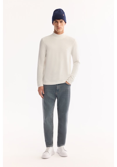 Avva Erkek Mavi Klasik Bel Pamuklu Eskitme Yıkamalı Roma Crop Slim Fit Jean Pantolon A52y3530 Avva Erkek Mavi Klasik Bel Pamuklu Eskitme Yıkamalı Roma Crop Slim Fit Jean Pantolon A52y3530