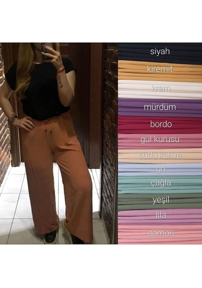 Nefs Ayrobin Pantolon Rahat Kalıp Siyah
