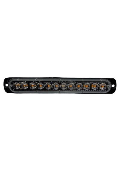9v-36v 12 Led Mini Bar Off-road Fonksiyonlu Çakar Turuncu 190 28 Mm