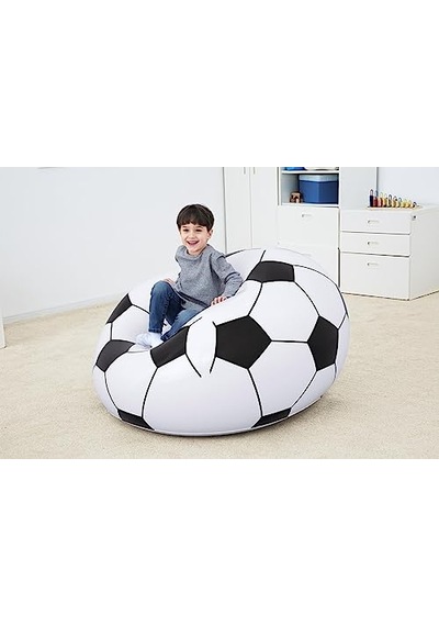 In Over Beanless Futbol Topu Koltuğu 114 X 112 X 66 Cm Futbol Hava Koltuğu Siyah Beyaz Diğer In Over Beanless Futbol Topu Koltuğu 114 X 112 X 66 Cm Futbol Hava Koltuğu Siyah Beyaz Diğer