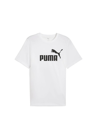 Puma Ess No. 1 Logo Tee Erkek Regular Fit Baskılı Beyaz T-shirt 68253202 Beyaz