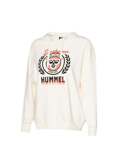 Hummel Lıne Hoodıe Kadın Sweatshirt Beyaz Beyaz