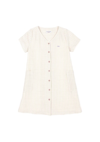 U.s. Polo Assn. Kız Çocuk Krem Elbise Dokuma 50282950-vr071 Beyaz