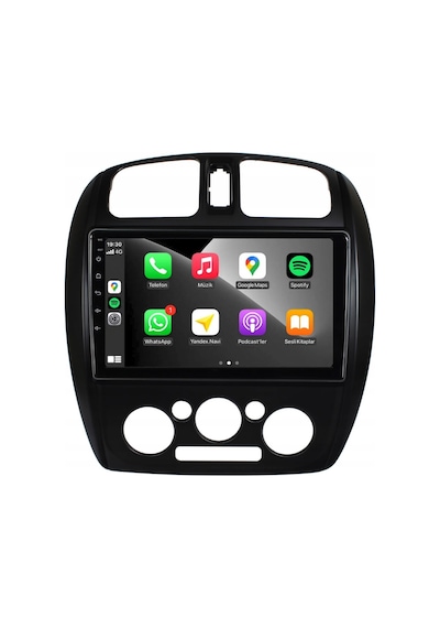 Mazda Mazda 323 Araç Multimedya Android Ekran Carplay Double Teyp 2+32 9" 99-03 Black Cadence