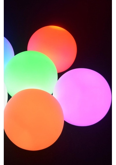 7 Renk Değiştirebilen Led Işıklı Top Şarjlı Kablosuz Aydınlatma
