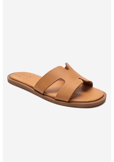 Luvishoes Bıora Taba Hakiki Deri Kadın Terlik