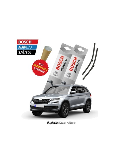Bosch Aeroeco Skoda Kodiaq Silecek Takımı (2017-2024)