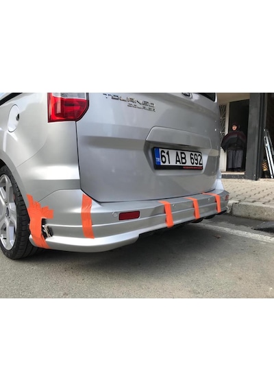 Ford Tourneo Courier (Plastik) Arka Tampon Eki