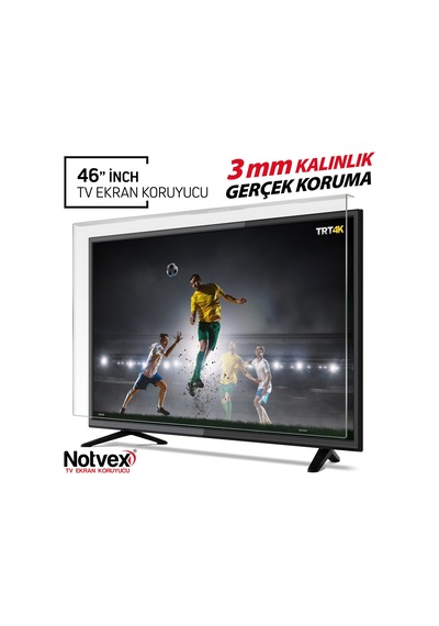 Notvex 46 İnç 116 Ekran Tv Ekran Koruyucu / 3 MM Kalınlık
