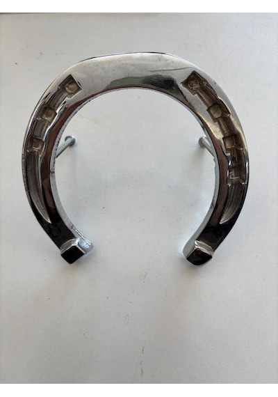 Etiketçilere Panjur At Nalı Döküm Metal Vidalı Boyut 12.5 Cm 1 Adet