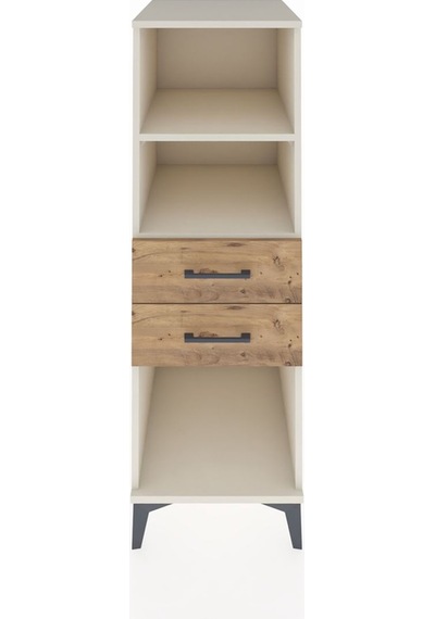 Kronos Dolap 2 Raflı 2 Çekmeceli 44x59x134 Aytaşı-çam Aytaşı