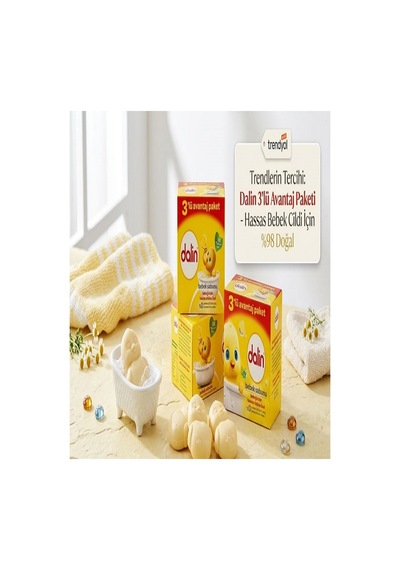 Dalin Bebek Sabun 100 Gr 3'lü