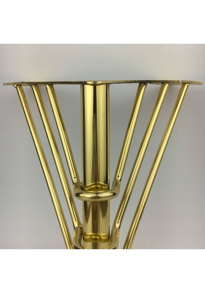 18 Cm Venüs Model Gold Metal Mobilya, Dolap, Koltuk, Tv Ünitesi Ayakları 4 Adet