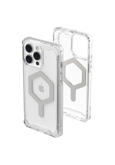 İphone 14 Pro Kılıf Uag Plyo Magneticsafe Silikon - Şeffaf Düz Renkli