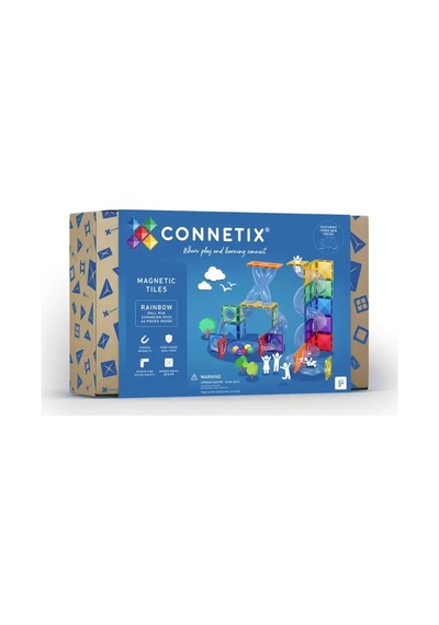 Connetix Rainbow Ball Run Expansion Set - 66 Parça Con-eu-66br